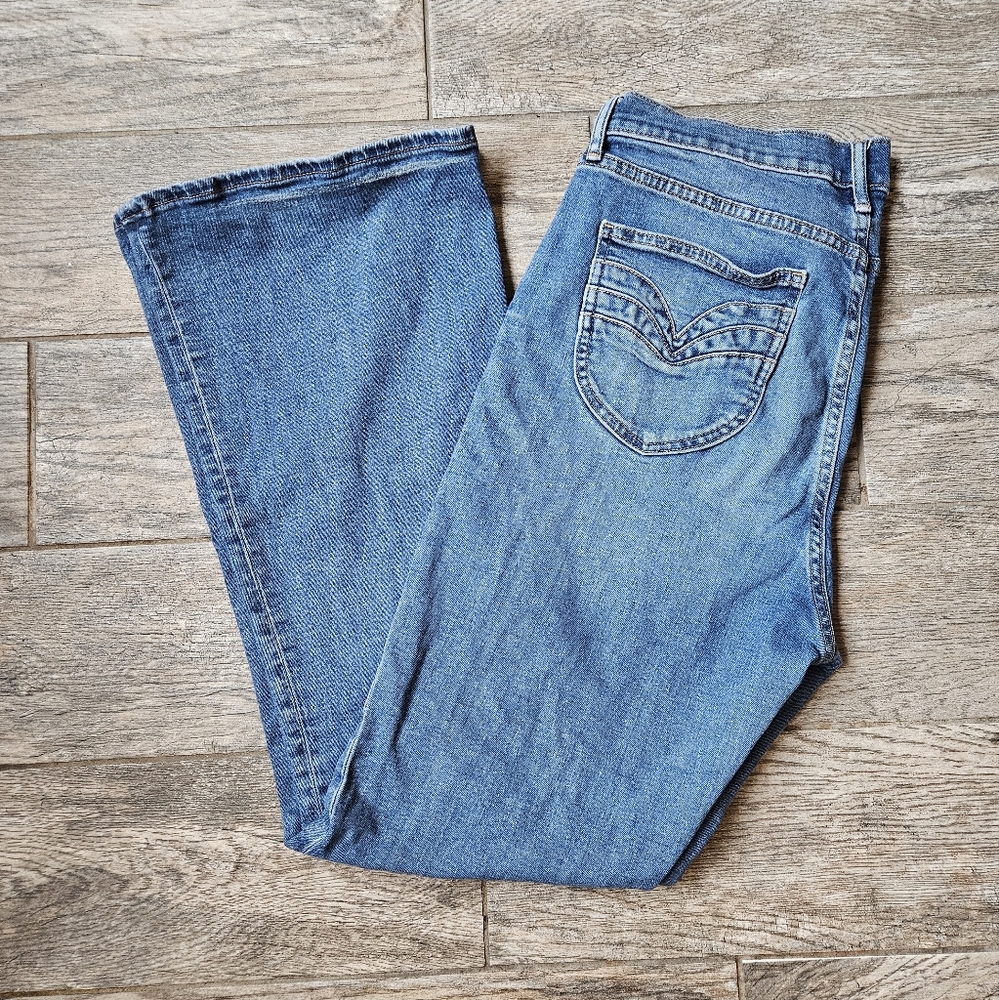 Gap Flare Wide Leg Jeans